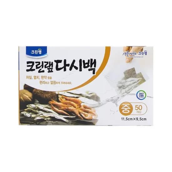 크린랩 다시백 중 11.5x9.5cm 50개입 7,389원