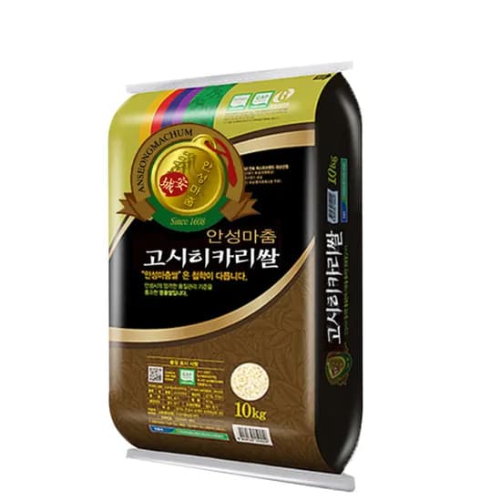 안성마춤농협 고시히카리쌀, 특등급, 당일도정, 10kg, 1개