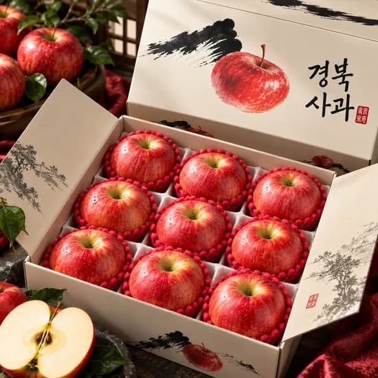 경북 사과 선물세트 특품 2kg 9과 1세트 29,900원
