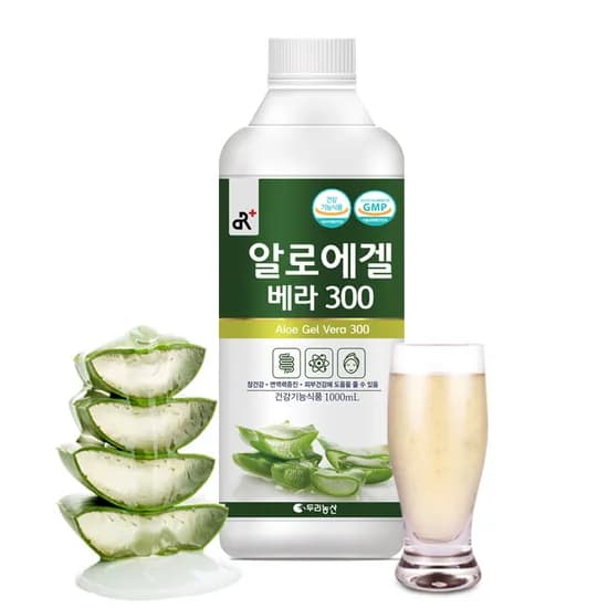 알로에겔 베라300 1L 3개