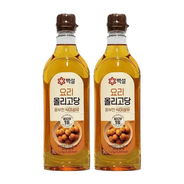 백설 요리 올리고당 1.2kg 2개