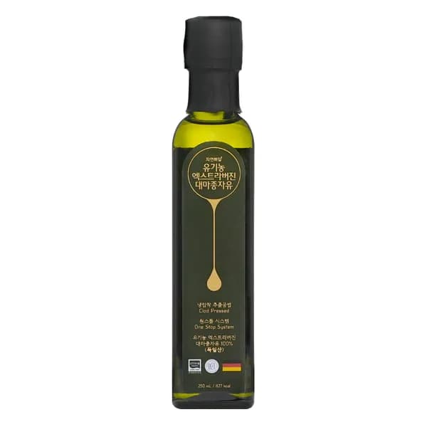 자연해답 유기농 냉압착 대마종자유 햄프씨드 오일 250ml 1개