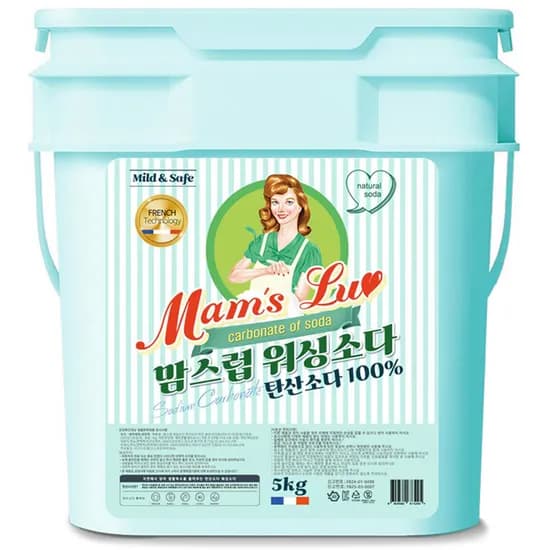 맘스럽 워싱소다 버킷 5kg 1개