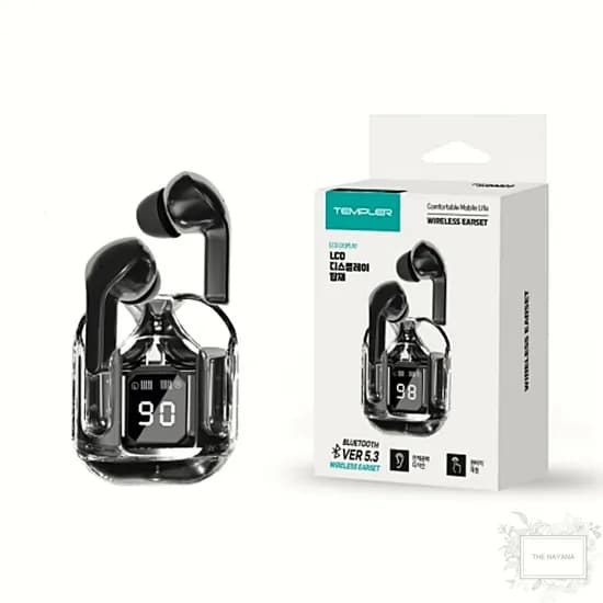 투명 무선 이어폰 BT-W500 블랙 1개