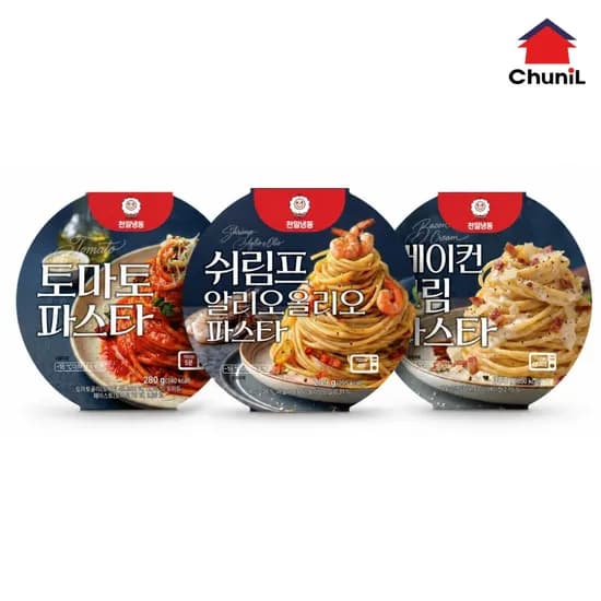 천일식품 3종 세트 베이컨크림파스타 300g 외 2종 3개