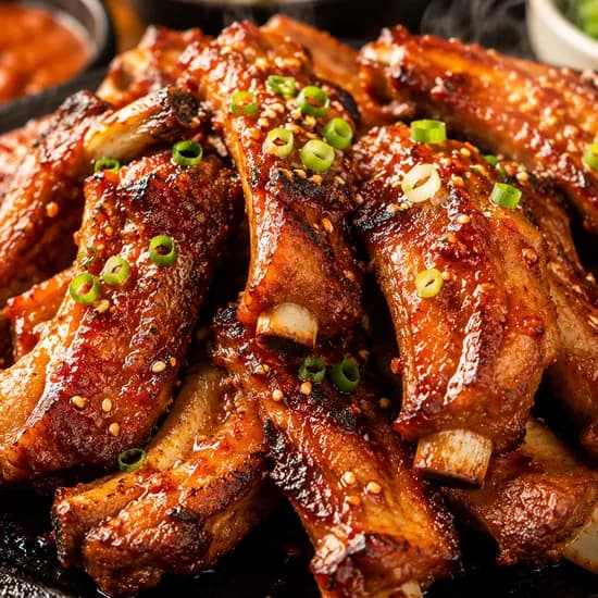 사과빨 양념 쪽갈비 600g 3팩