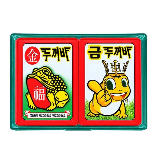 금두꺼비 하우스용 화투 레드 1개