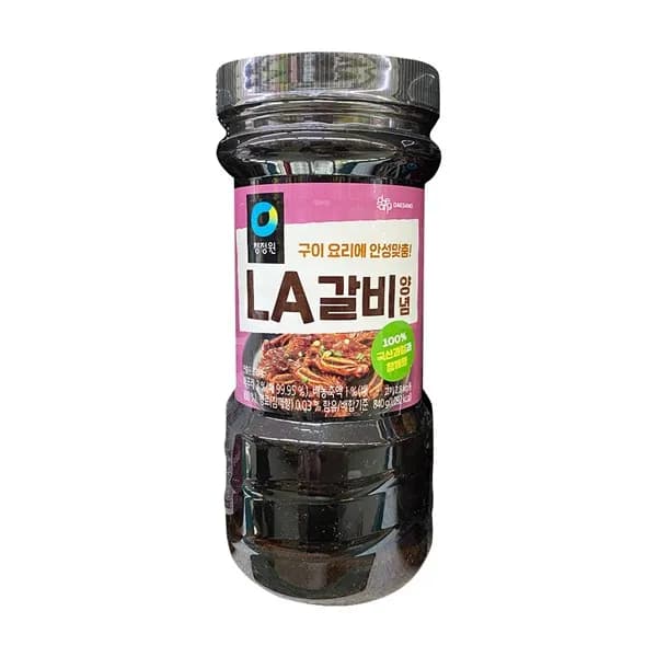청정원 LA갈비 양념 840g 1개