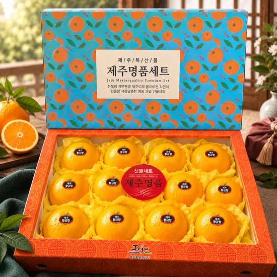 제주 황금향 선물세트 특품 개별포장 3kg 1박스