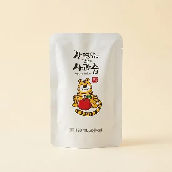 애플랩 자연을 담은 사과즙 120ml 50개
