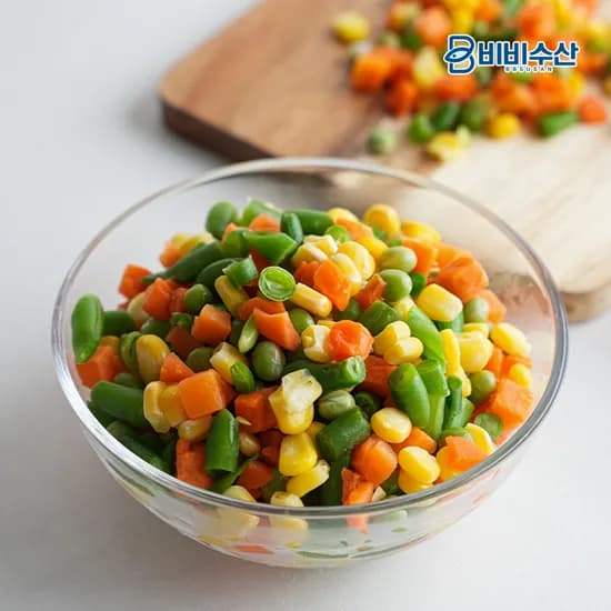 냉동 샐러드용 혼합야채 야채믹스 1kg 2개