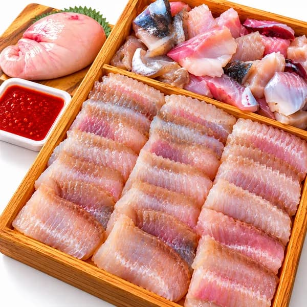 흑산도 홍어회 중수맛 500g 1박스