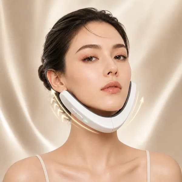 르하모니 V핏 EMS 리프팅 얼굴 마사지기 화이트 1개