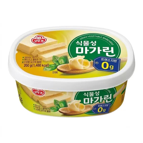 오뚜기 식물성 마가린 200g 1개
