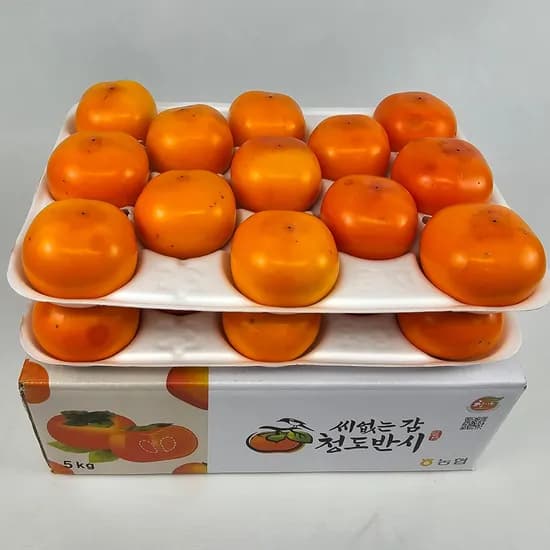 씨없는 청도 반시, 5kg, 31-35과, 1박스