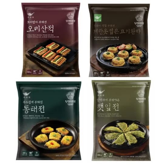 사옹원 모듬전 4종