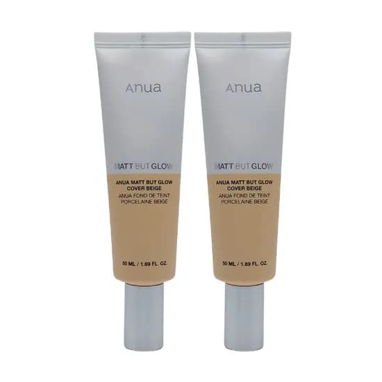 아누아 매트벗글로우 커버 베이지 50ml 2개