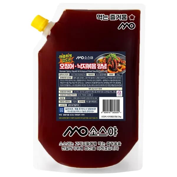 모소아 오징어·낙지볶음양념장 2kg 1개