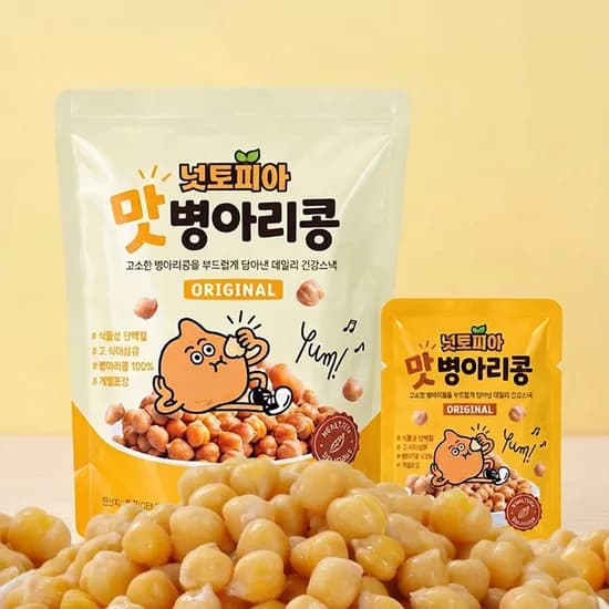 넛토피아 맛병아리콩, 20g, 40봉