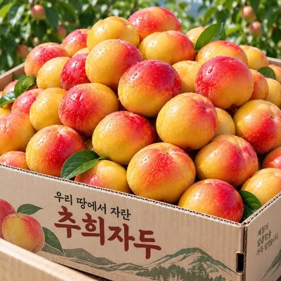 햇 추희자두, 특상, 3kg, 1박스