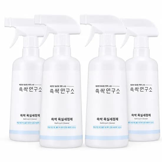 욕실 세정제 500ml 4개