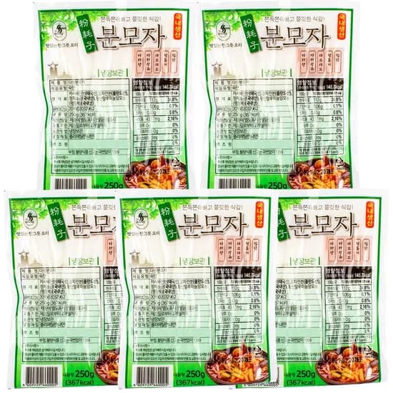 다원 일자형 분모자 250g 5개