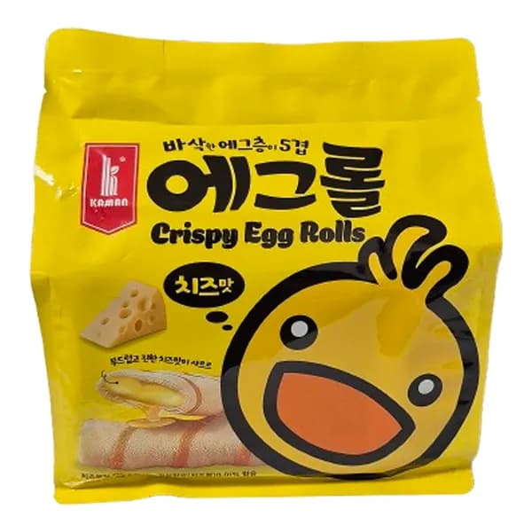 카만 크리스피 에그롤 치즈맛 쿠키 과자 200g 1개