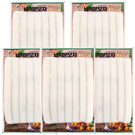 다원 즉석 넙적 분모자 300g 5개