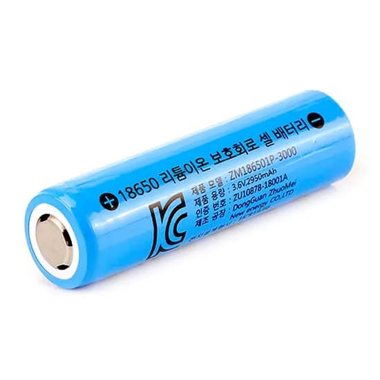 듀라맥스 18650 배터리보호회로 리튬이온충전지 1200mAh 1개