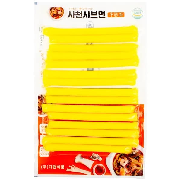 다원 사천샤브면 뉴진면 250g 1개 5,670원