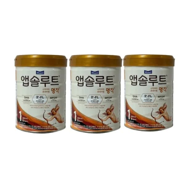 앱솔루트 명작 2FL 1단계 800g 3개 68,700원