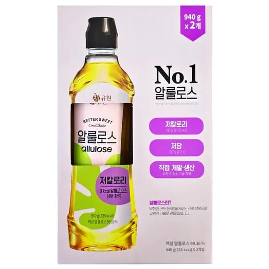 큐원 알룰로스 940g 2개