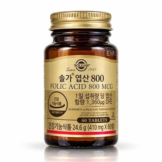 솔가 엽산 800 60정 1개