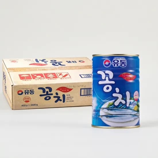 유동 꽁치 통조림 400g 24개 78,790원