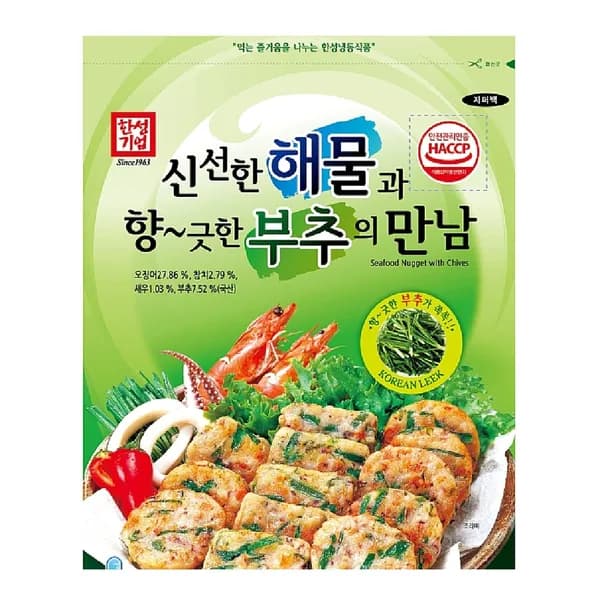 한성기업 해물과 부추의 만남 동그랑땡 650g