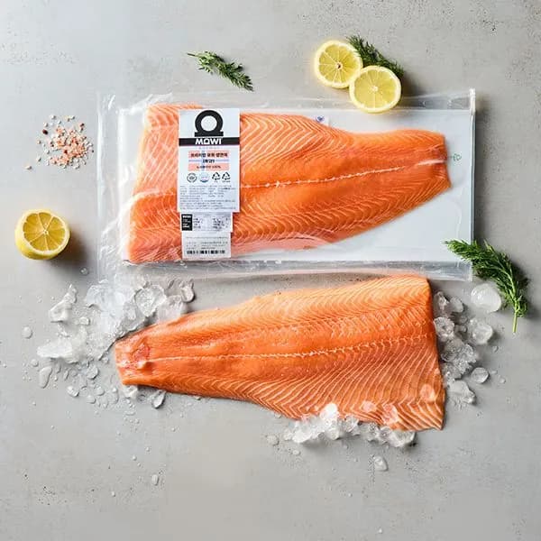 MOWI 노르웨이산 프리미엄 생연어 횟감용 1kg