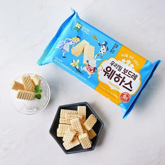 오리온제과 보드레 웨하스 80g 1개