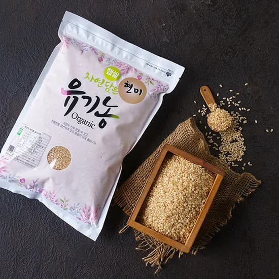 굿그레인즈 유기농 현미 영호진미 2kg 1개