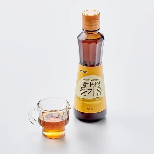 국내산 발아영양 들기름 320ml 1개