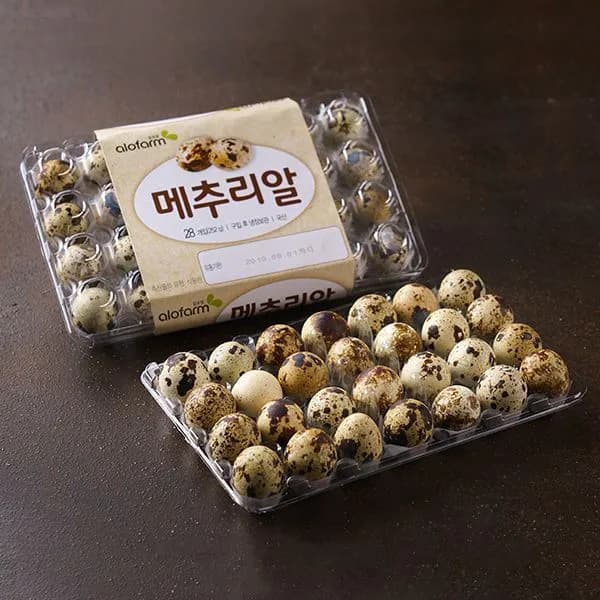 무항생제 메추리알 28구 1개