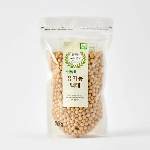 유기농 백태 500g