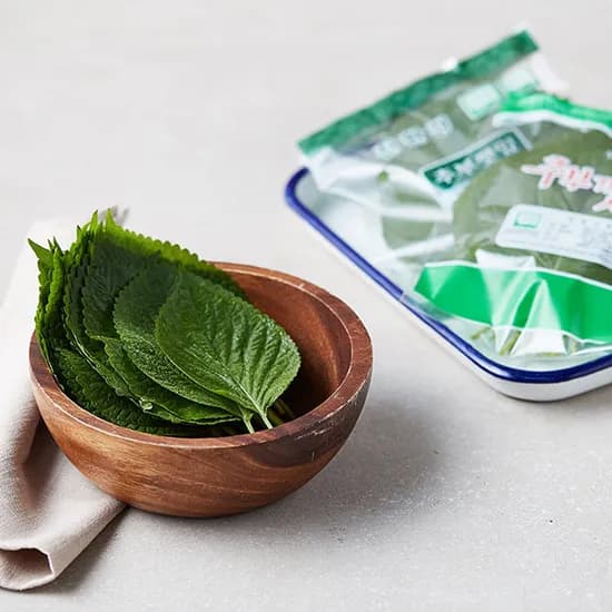무농약 깻잎 40g 또는 30장 1봉 1,860원
