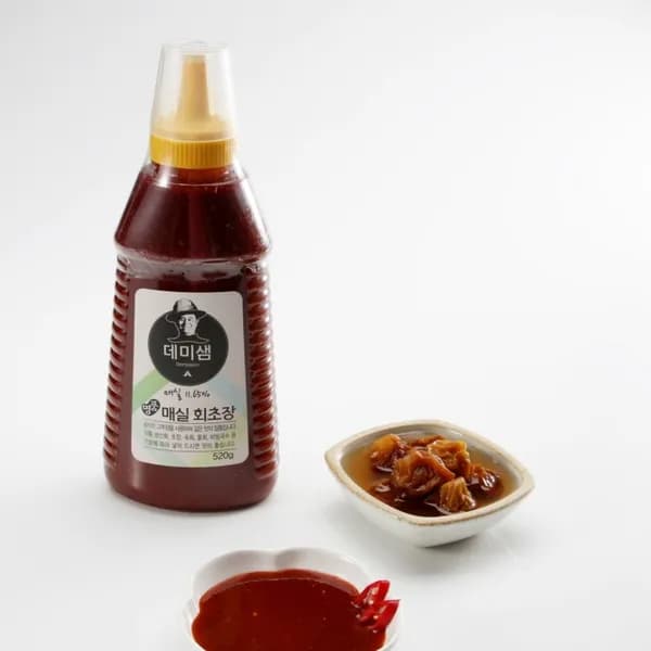 데미샘 매실 회초장 520g 1개 12,300원