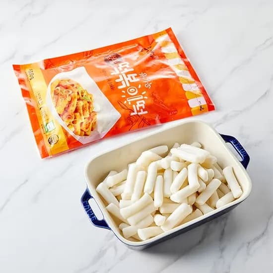 유기농 쌀로 만든 떡볶이떡 500g 1개