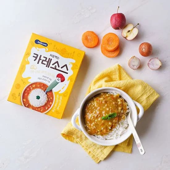 베베쿡 처음먹는 카레소스 100g 2개입 1개