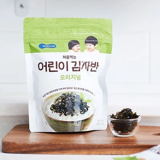 베베쿡 처음먹는 어린이 김자반 오리지널 25g 1개