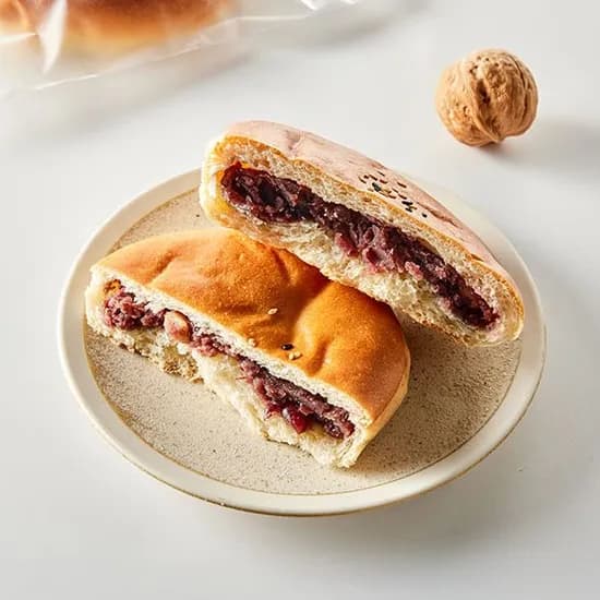 오아시스 천연발효종 호두단팥빵 85g 3개