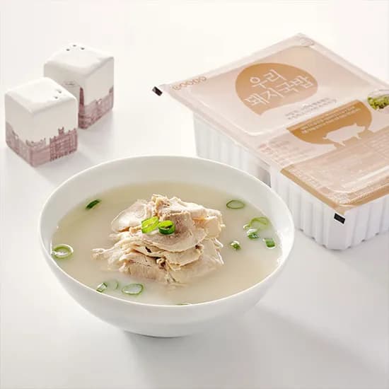 우리 돼지국밥 1kg 1개