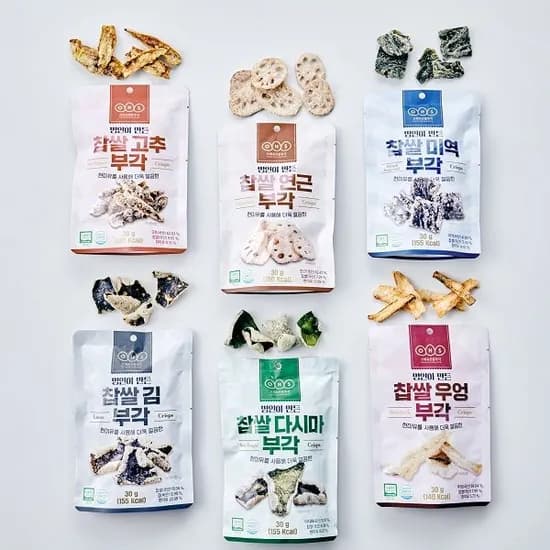 오희숙 전통 찹쌀 연근부각 30g 1개