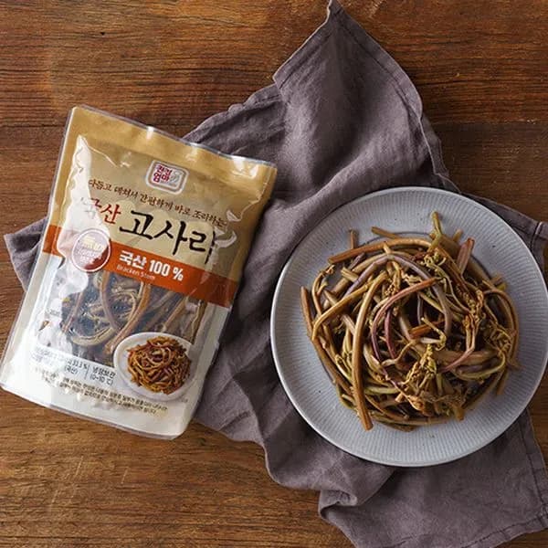 국내산 삶은 고사리 450g